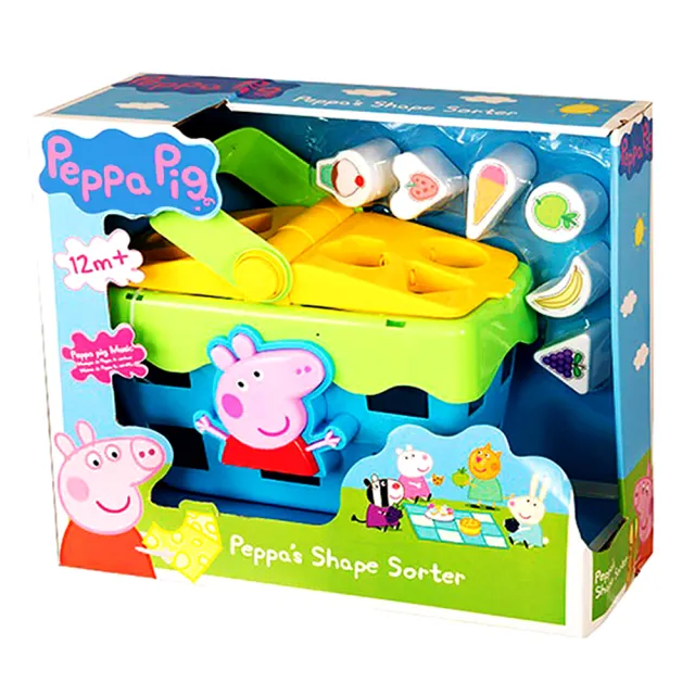 【Peppa Pig 粉紅豬】創意智慧遊戲籃-佩佩豬(PE44461)