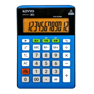 【KINYO】稅率護眼計算機(KPE671)