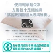【Embrace 英柏絲】兩入 日規JIS 防蹣 抗菌枕頭 AIR FRESH 防蹣防蟲處理(47x75CM)