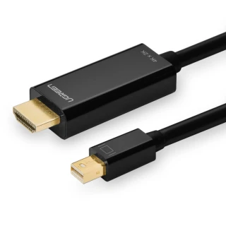 【綠聯】1.5M MINI DP轉HDMI傳輸線 黑色