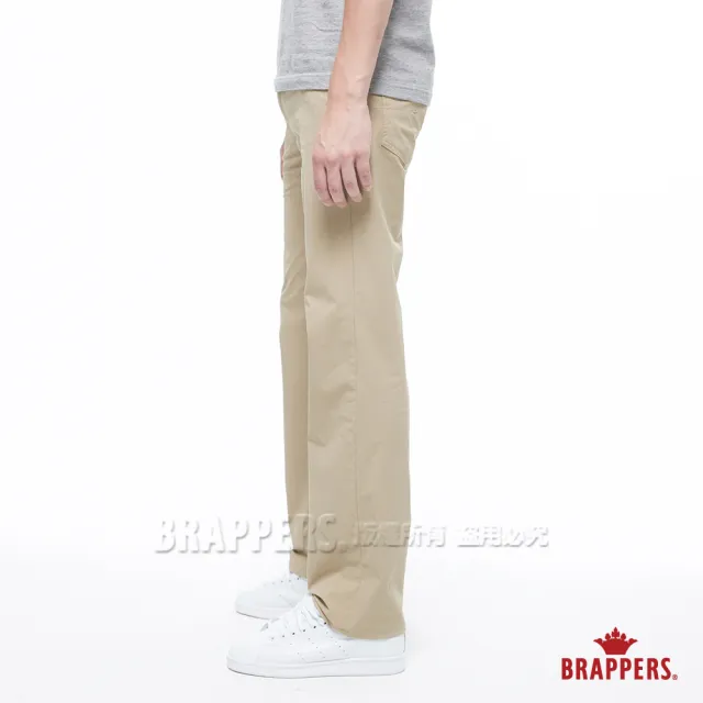 【BRAPPERS】男款 HC-Cargo系列-中腰彈性直筒褲(卡其)