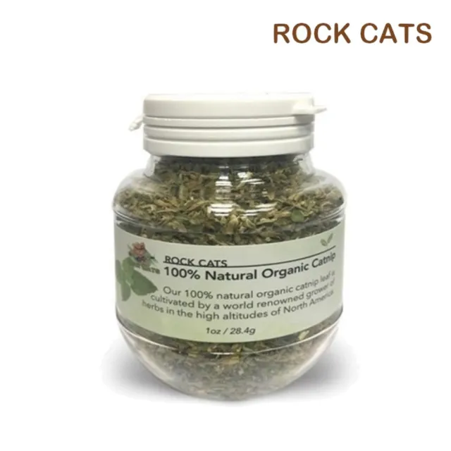 【ROCK CATS】美國有機貓薄荷（花葉）1oz/28.4g*2入組(RC-110)