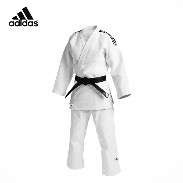 【adidas 愛迪達】J500 柔道練習服 道服與道褲(柔道服 合氣道服 BJJ練習服)