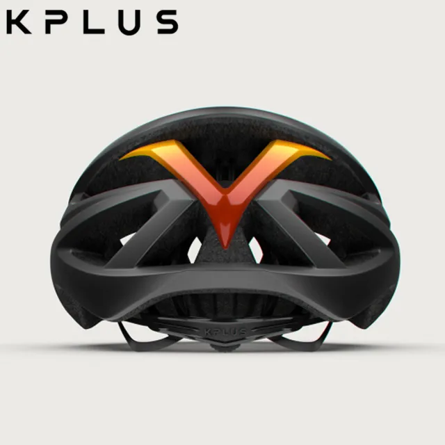 【KPLUS】S系列公路競速-VITA Helmet單車安全帽-黑橘