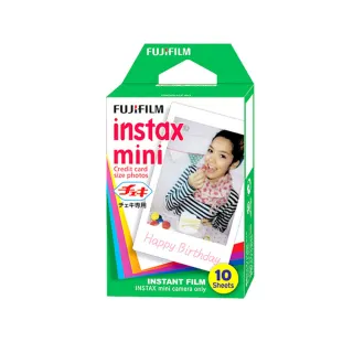 【FUJIFILM 富士】instax mini 空白底片(5入組-再加送10張)