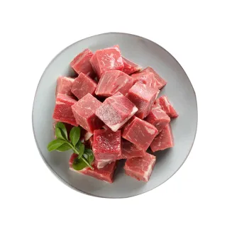 【銀蕨牧場】頂級多汁嫩肩骰子牛6包組(300g包)