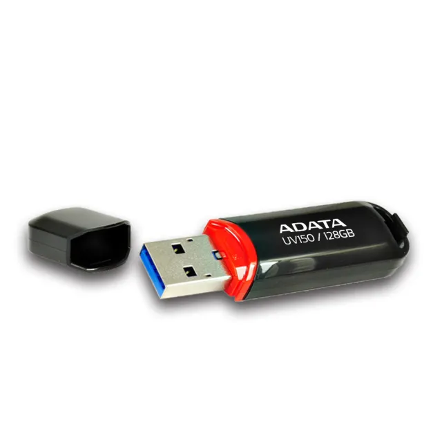 【ADATA 威剛】UV150 USB3.1/3.2 Gen1 隨身碟 128G