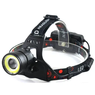 【TX特林】XML-L2 USB雙光源旋轉變焦USB充電頭燈(HD-2018-H1U)