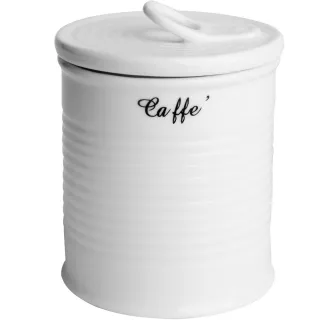 【EXCELSA】仿罐頭瓷製密封罐 500ml(保鮮罐 咖啡罐 收納罐 零食罐 儲物罐)