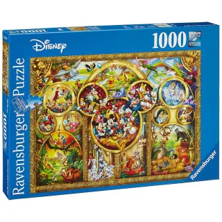 【德國Ravensburger】經典迪士尼主題畫1000片(維寶 經典拼圖)