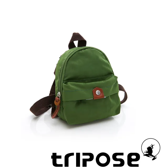 【tripose】MEMENTO系列尼龍輕量防潑水寵物背包(草綠)