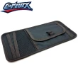 【Cotrax】遮陽板卡片置物袋(車用 名片 收納 萬用置物)