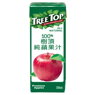 【Tree Top 樹頂】100%樹頂蘋果汁200mlx24入