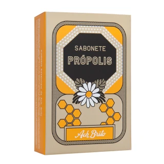 【Ach Brito 艾須•布里托】Propolis文藝蜂蜜滋潤香氛皂-橘 90g(令人愉悅的療癒系清甜蜂蜜香氛)