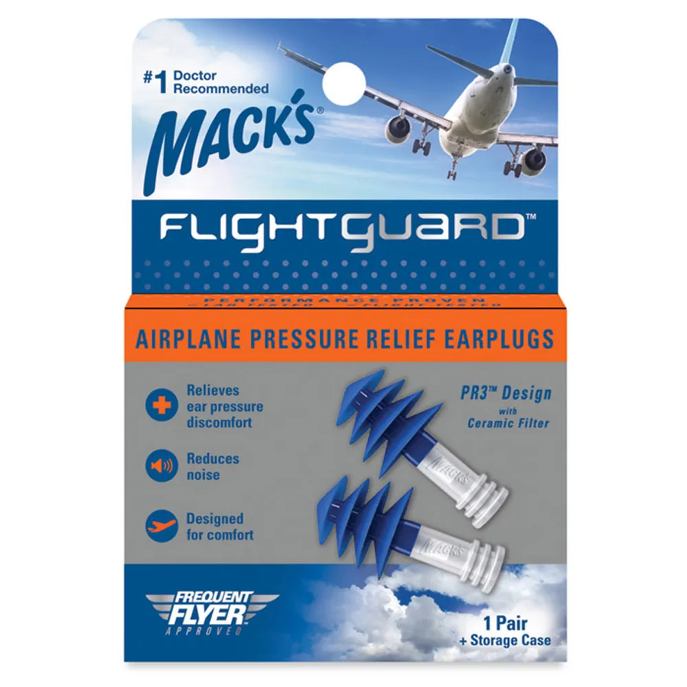 【Macks】美國 飛行耳塞 飛機耳塞 避免耳痛