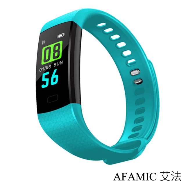 【AFAMIC 艾法】M5動態彩屏藍牙智能心率GPS運動手環 運動手錶 防盜智慧手錶(保存訊息 睡眠監控 遙控拍照)