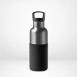 【HYDY】美國時尚保溫水壺 - 油墨黑-鈦灰瓶(小容量480ml)