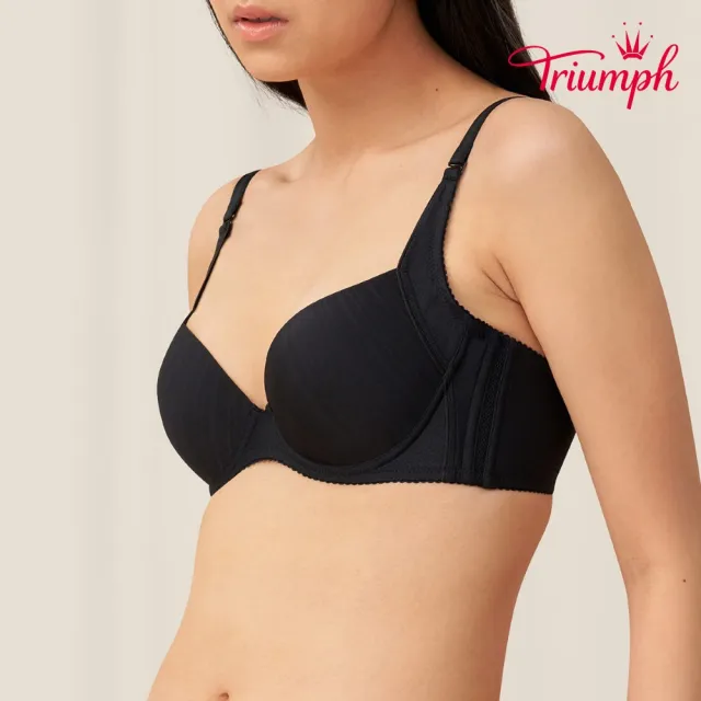 【Triumph 黛安芬】風格自在系列 涼感軟鋼圈內衣(沉穩黑)