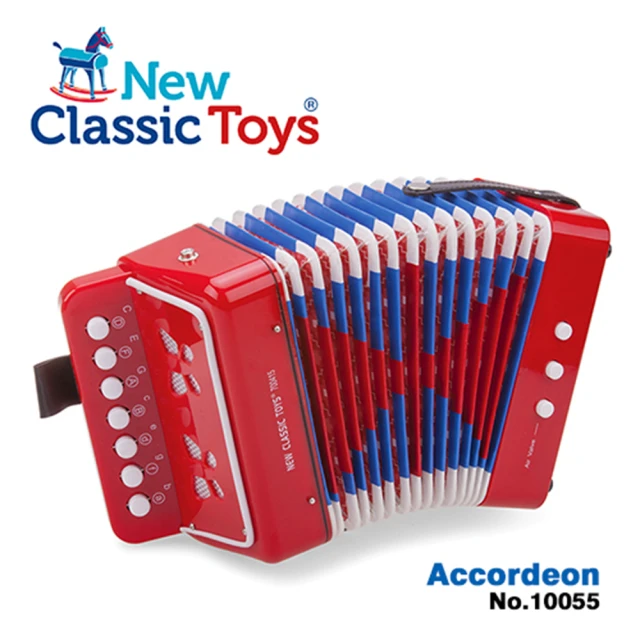 【New Classic Toys】幼兒手風琴玩具(兩色可選)