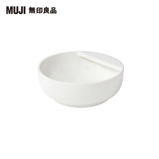 【MUJI 無印良品】米白瓷置杓碗