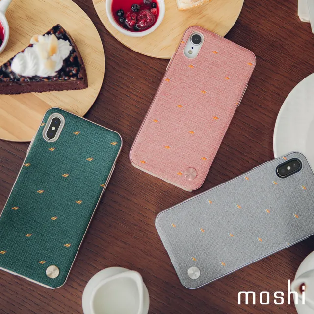【moshi】Vesta for iPhone XR 風尚布質感保護背殼