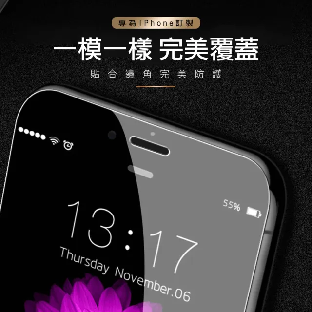 iPhone 7 8 透明玻璃鋼化膜手機保護貼(3入 iPhone8保護貼 iPhone7保護貼)
