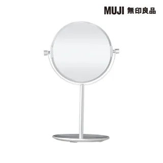 【MUJI 無印良品】鋁框迷你鏡.小