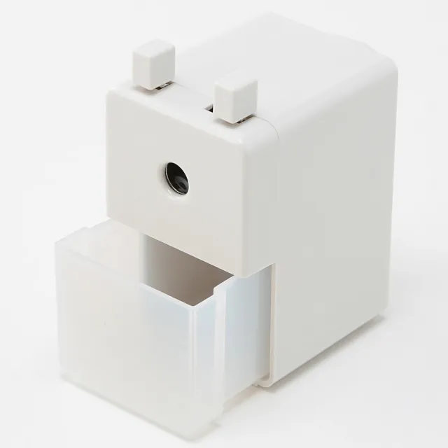 【MUJI 無印良品】手動削鉛筆機/小.淺灰