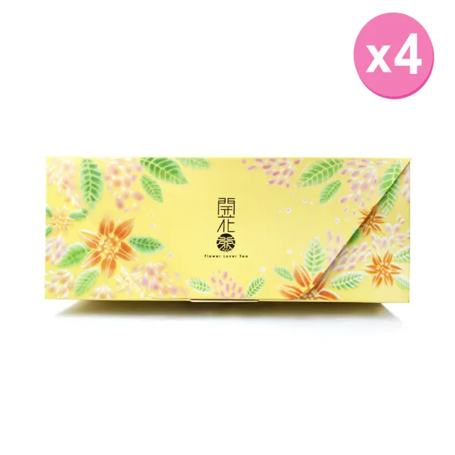 【無藏茗茶】開花茶3入罐裝精緻禮盒組-4入組(花型隨機不重複)(茶葉禮盒)