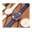 【微笑安安】香港品牌KEZZI＊簡約無印風小秒針皮帶女錶(4色)