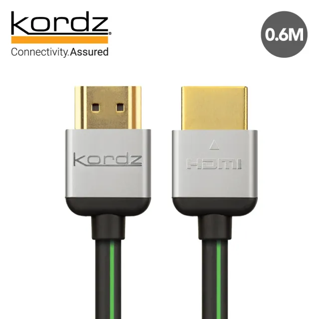 【Kordz】HDMI 2.0 公對公 4K 0.6M EVO傳輸線
