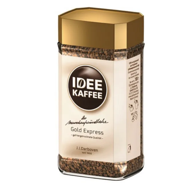 即期品【德國IDEE】金牌即溶咖啡低刺激性 100g/罐(有效日期2024/11/24)