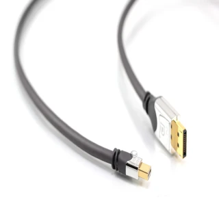 【LINDY 林帝】mini-DisplayPort公 對 DisplayPort公 1.3版 數位連接線 3m 41553
