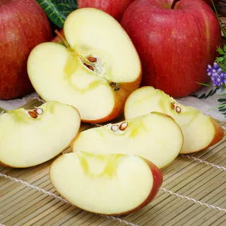 【愛蜜果】日本青森蜜富士蘋果32顆原裝箱(約10公斤/箱)