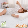 【LooCa】銀離子抗菌3-6cm薄床墊布套-拉鍊式(加大6尺-速達)