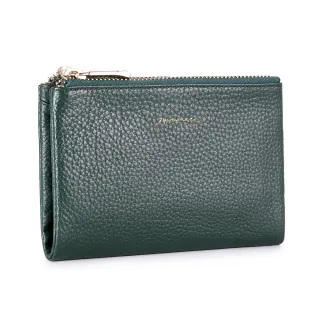 【74盎司】交換禮物 Tender Lady 真皮對折中夾(LN-749-TE-W)