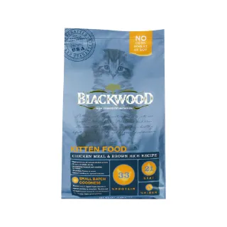 【BLACKWOOD 柏萊富】特調幼貓成長配方（雞肉+糙米）13.23磅/6kg