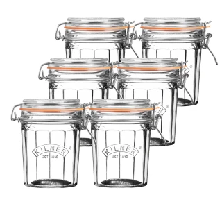 【KILNER】復古扣式密封貯存罐450ML(6入組)