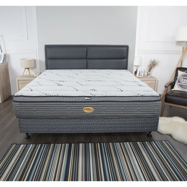 麗得傢居 海倫3.5尺乳膠獨立筒捲包床墊(台灣製造 專人配送