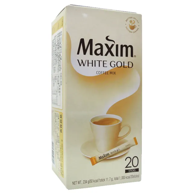 【Maxim】白金咖啡-20入(234g)