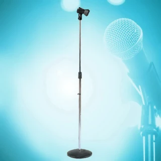 【美佳音樂】MK-112 直立式 高級麥克風架(贈夾頭/圓形底座)
