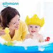 【韓國sillymann】100%鉑金矽膠皇冠幼兒洗髮帽(鉑金矽膠可進沸水、蒸氣紫外線消毒鍋消毒)