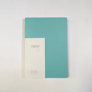 【綠的事務用品】眼色View-25K精裝空白筆記本-藍