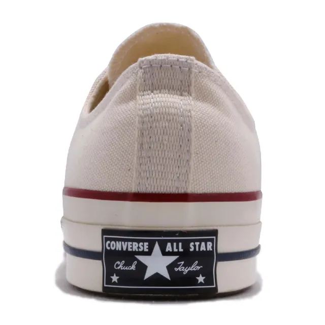 【CONVERSE】休閒鞋 All Star 70 復古 女鞋 男鞋 情侶鞋 球鞋 低筒 黑標 星星 米白 黑(162062C)