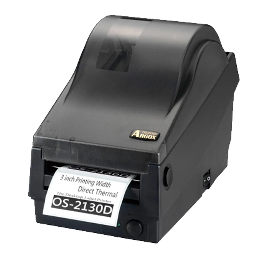 【Argox 立象】OS-2130D 熱感式財產標籤條碼列印機