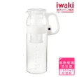 【iwaki】日本品牌耐熱玻璃水壺附濾網(1300ml)