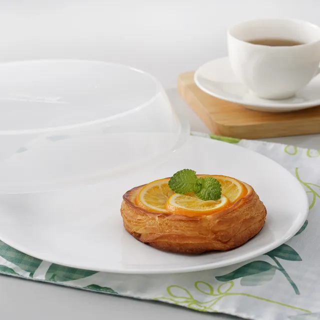 【CORELLE 康寧餐具】純白1000ML湯碗兩入組(贈8吋微波蓋)