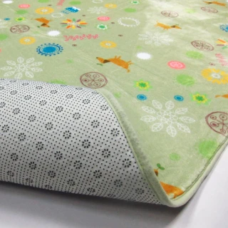 【范登伯格】彩樂園 法蘭絨折疊地毯(100x150cm)