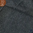 【NST JEANS】連穿3天也不識破! 大尺碼男 黑單寧鬆緊帶短褲-中腰鬆緊修身版(390-9498)