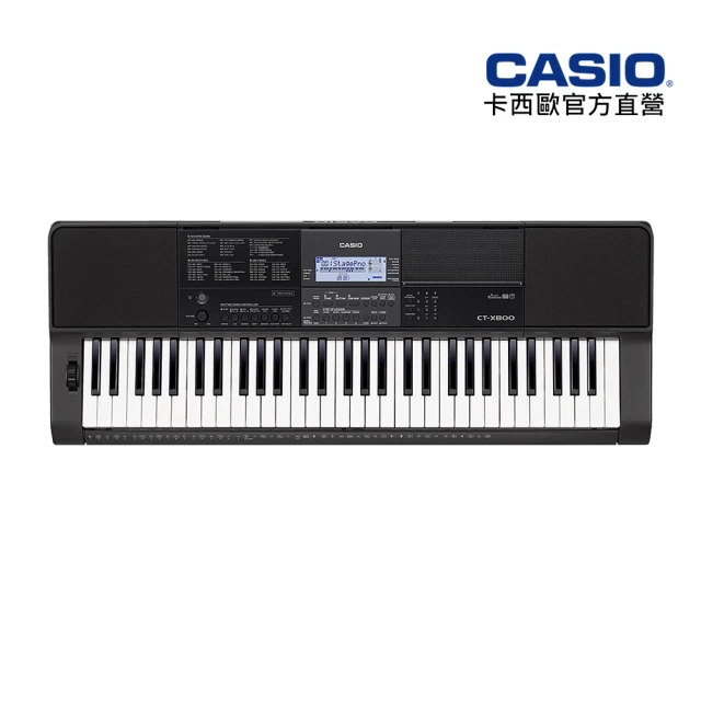 CASIO 卡西歐 原廠直營61鍵電子琴(CT-X800-P5)